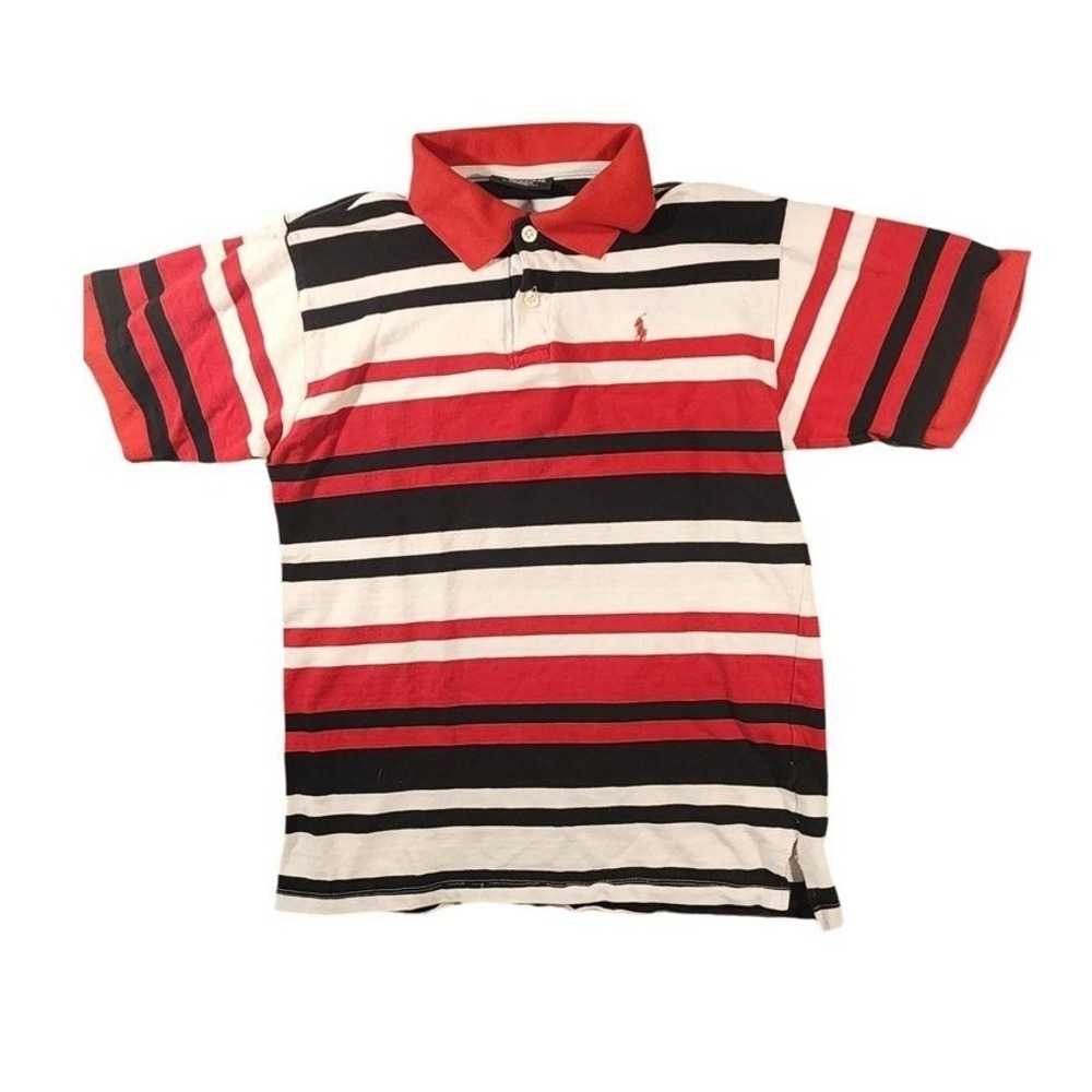 Vintage Polo Jeans Co Ralph Lauren Polo Shirt Young Mens Large 90s USA